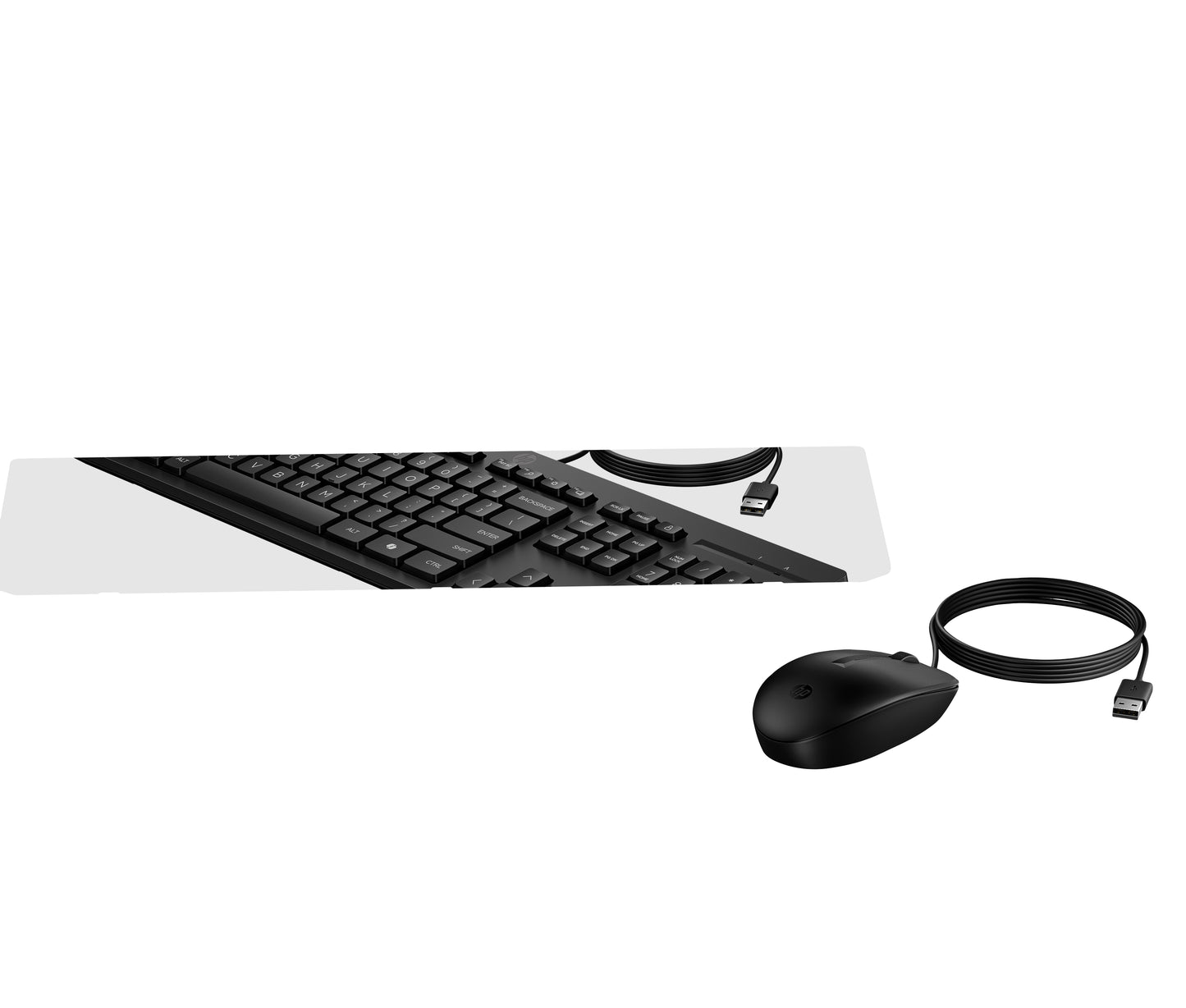 HP INC. 225 Wired Keyboard and Mouse Set - QWERTY