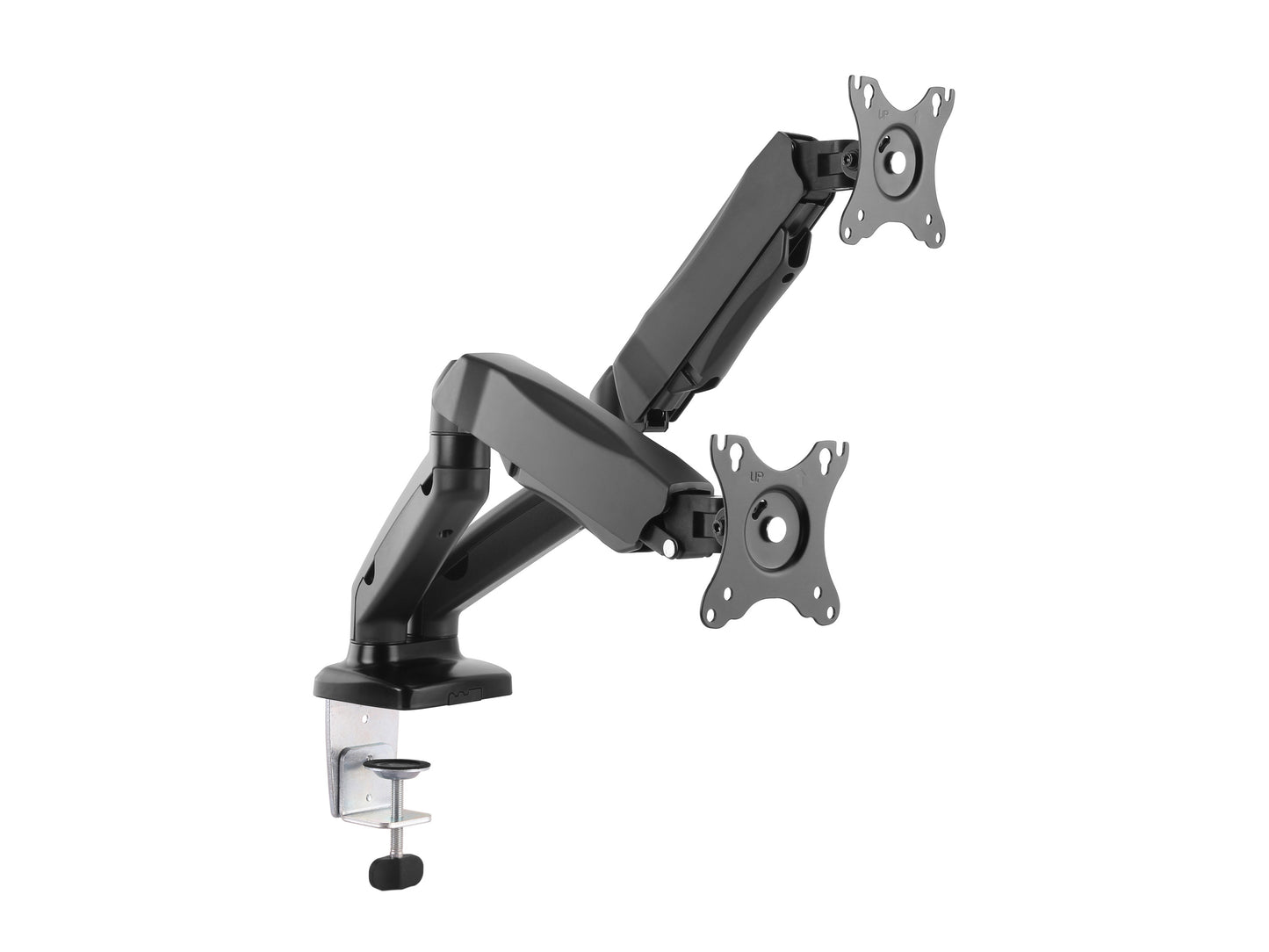 EQUIP 17 inch - 32 inch Interactive Desk Mount Dual Monitor Bracket