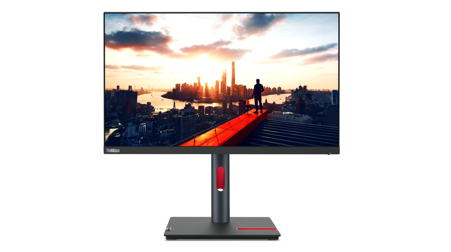 LENOVO ThinkVision P24h-30 - 24 inch - Quad HD IPS LED Monitor - 2560x1440 - Pivot / HAS / RJ45 / USB-C