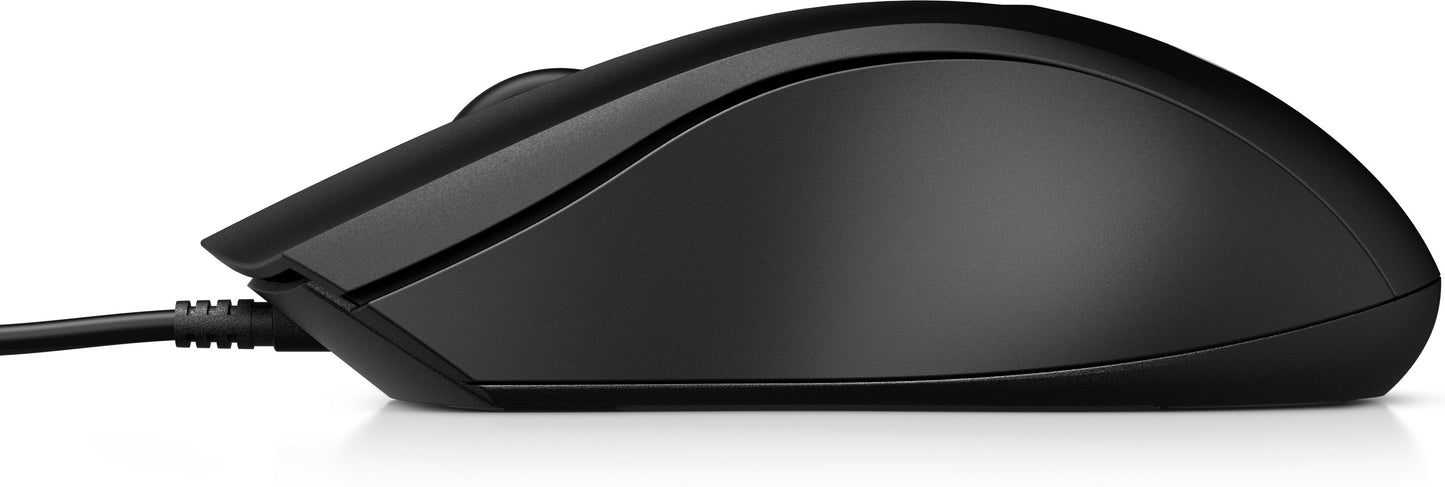 HP INC. 105 Wired Mouse - Black