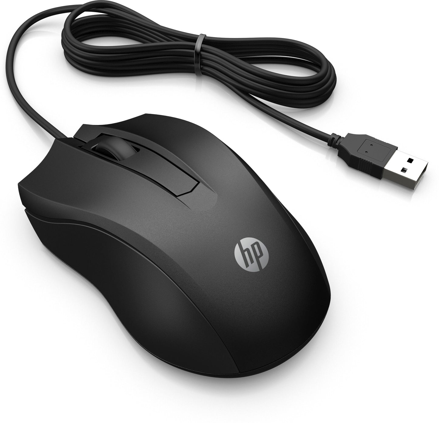 HP INC. 105 Wired Mouse - Black