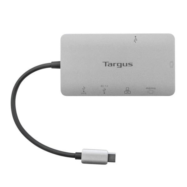 TARGUS Universal USB-C DP Alt Mode Single Video 4K HDMI/VGA Docking Station with 100W PD Pass-Thru