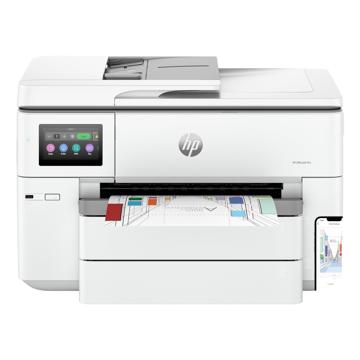 HP INC. OfficeJet Pro 9730e Wide Format All-in-One Printer
