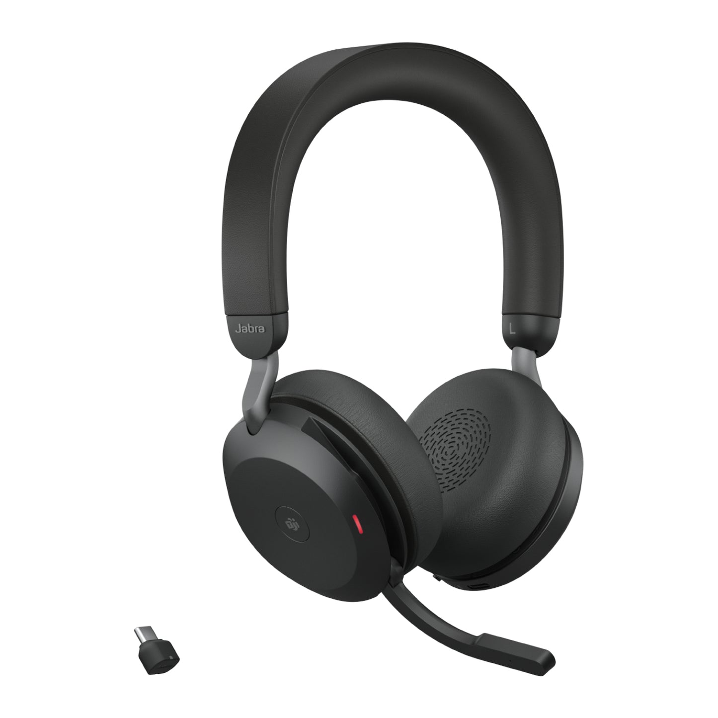 JABRA Evolve2 75 - MS Stereo Headset - With charging stand - USB-C