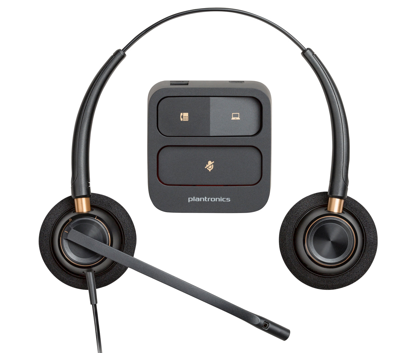 HP INC. Poly EncorePro 520 Binaural Headset + Quick Disconnect