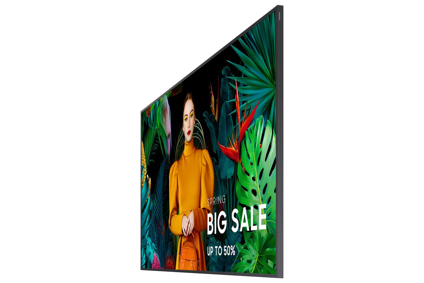 SAMSUNG QHC Series - 75 inch - 4K Professional Smart Signage Display - 24/7