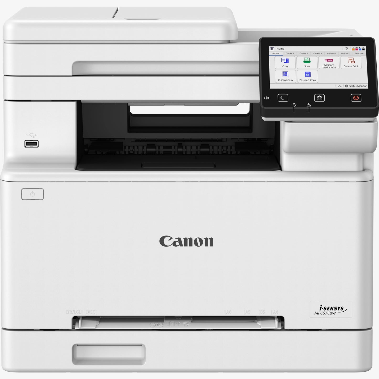 CANON I-Sensys MF667CDW - Multifunctional Laser Printer - 25 ppm