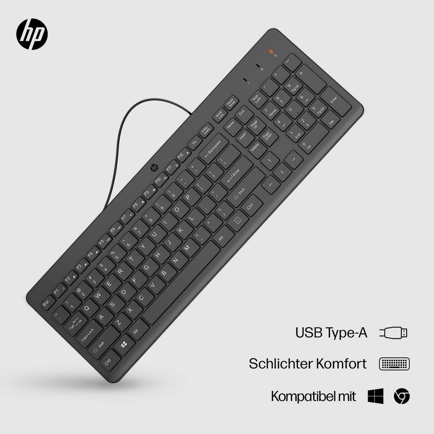 HP INC. 150 Wired Keyboard - QWERTY