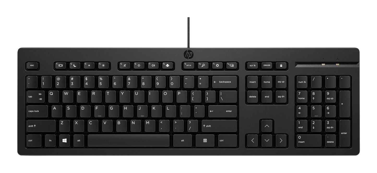 HP INC. 125 G2 USB Wired Keyboard - QWERTY