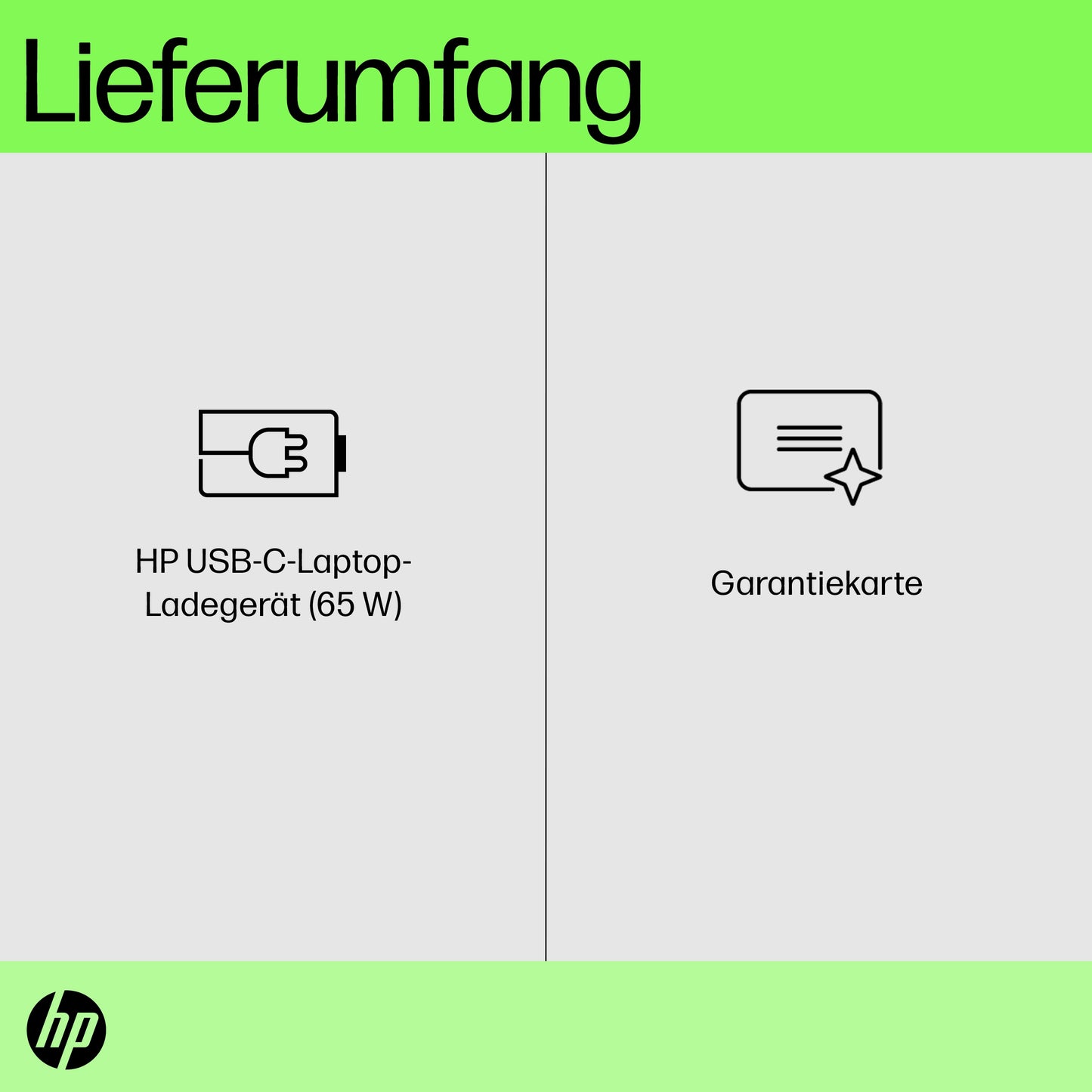 HP INC. 65W USB-C Laptop Charger