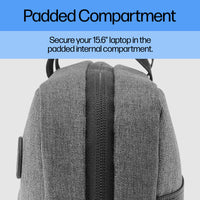 HP INC. 15.6 inch Prelude Laptop Bag - Grey