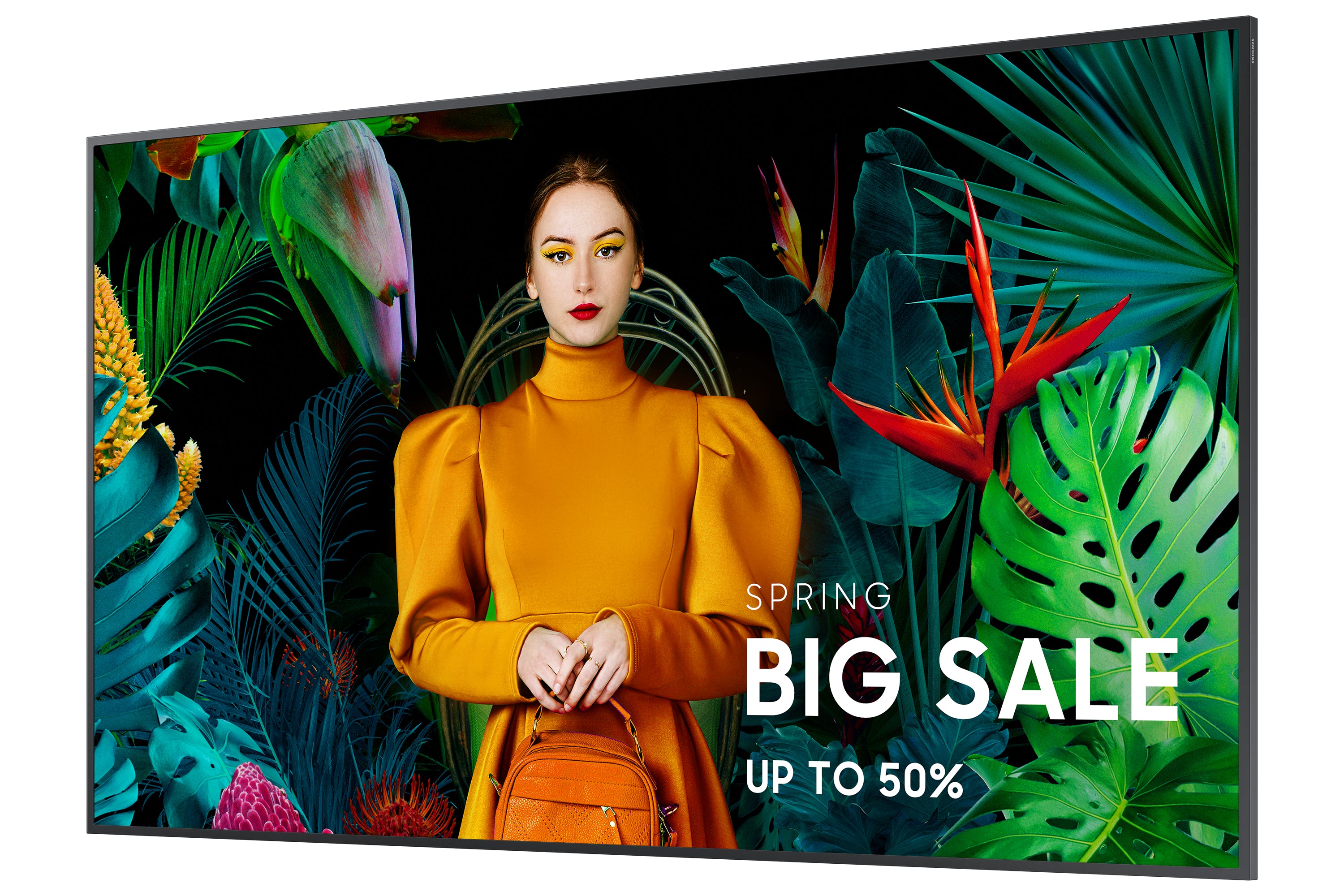 SAMSUNG QBC Series - 65 inch - 4K Professional Smart Signage Display - 16/7