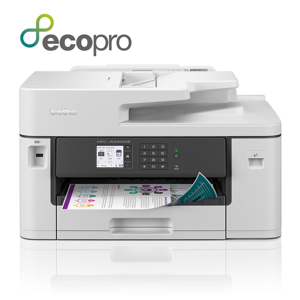 BROTHER MFC-J5340DWE - Professional All-in-One A3 Colour Inktjet Printer - WiFi / USB