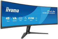 IIYAMA ProLite 45 inch - Curved - UltraWide Dual Quad HD VA LED Monitor - 5120x1440 - USB-C Dock - HAS / RJ45