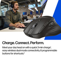 HP INC. 785M Wireless Mouse - Right-Handed - Black