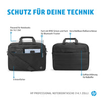 HP INC. 14 inch Professional Laptop Bag - Black