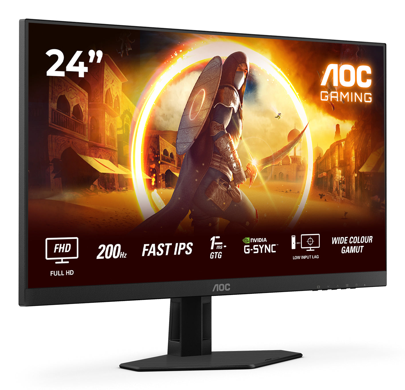 AOC G4 Series - 23.8 inch - 1920x1080 - Full HD - 200hz