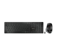 CHERRY DW 9500 SLIM - Desktop set - Wireless - QWERTY SPAIN - Black