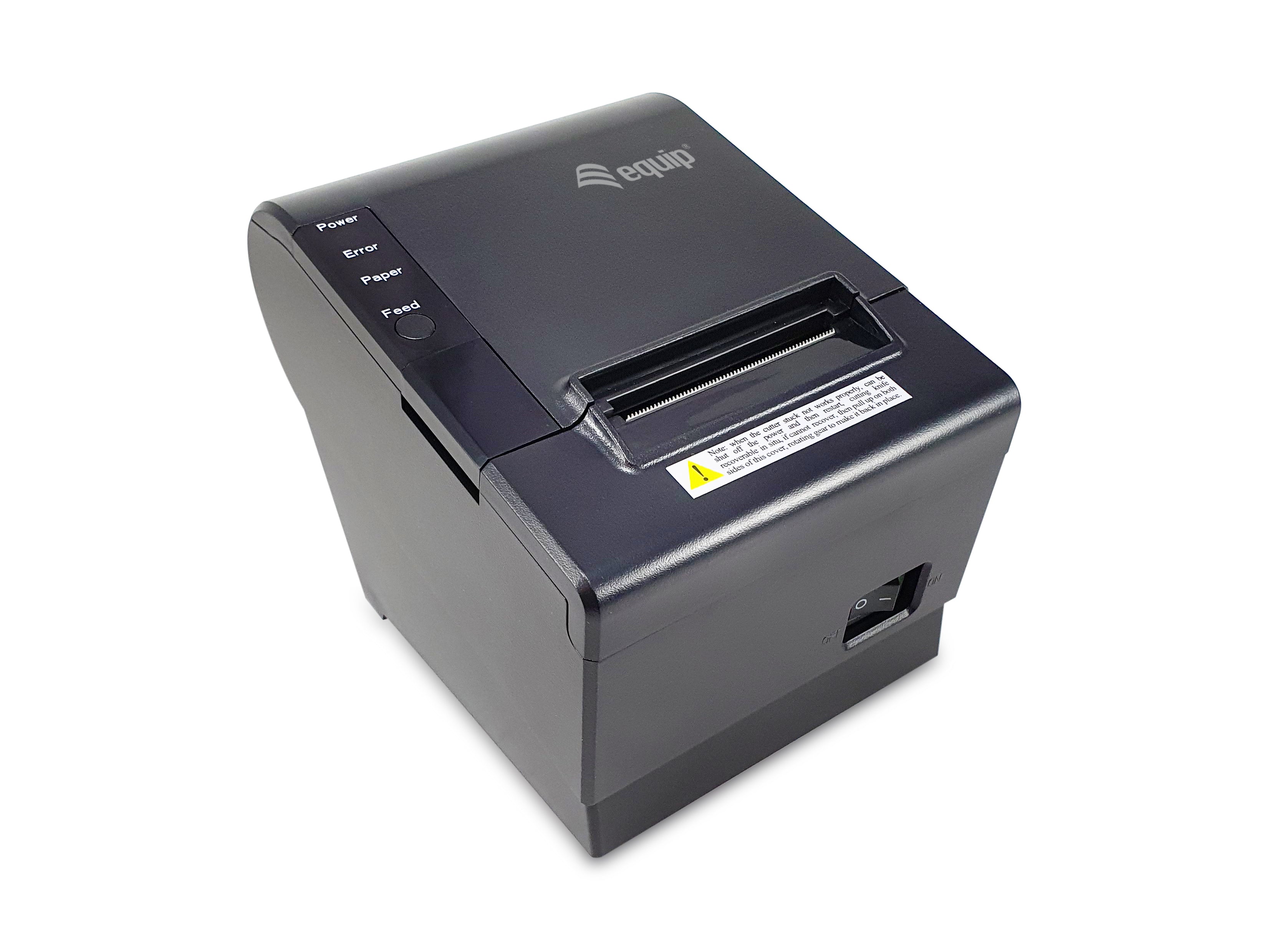 EQUIP 58mm Thermal POS Receipt Printer with Auto Cutter USB/Ethernet/Cash Drawer connection