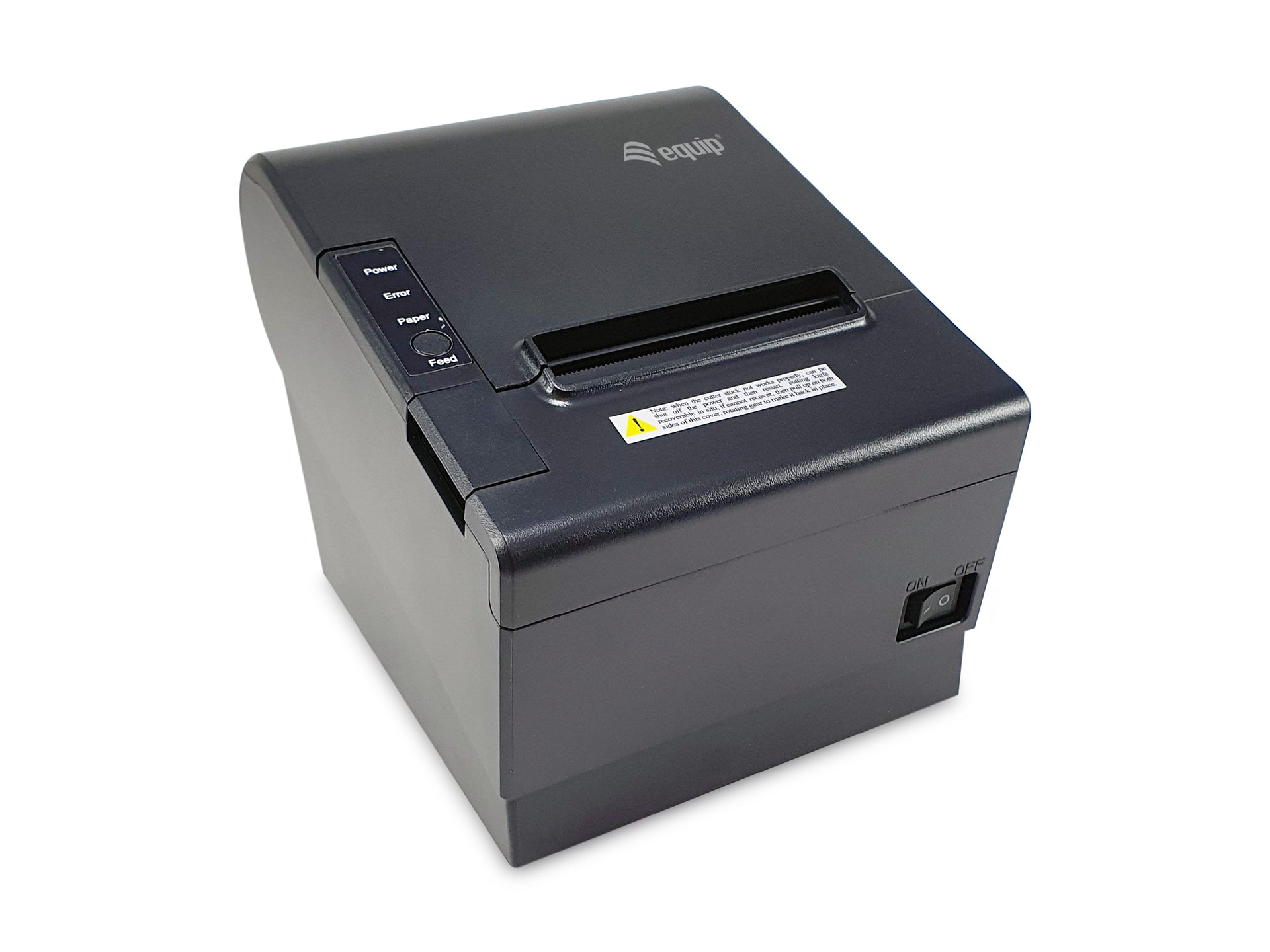 EQUIP 80mm Thermal POS Receipt Printer with Auto Cutter USB/Ethernet/Serial/Cash Drawer connection