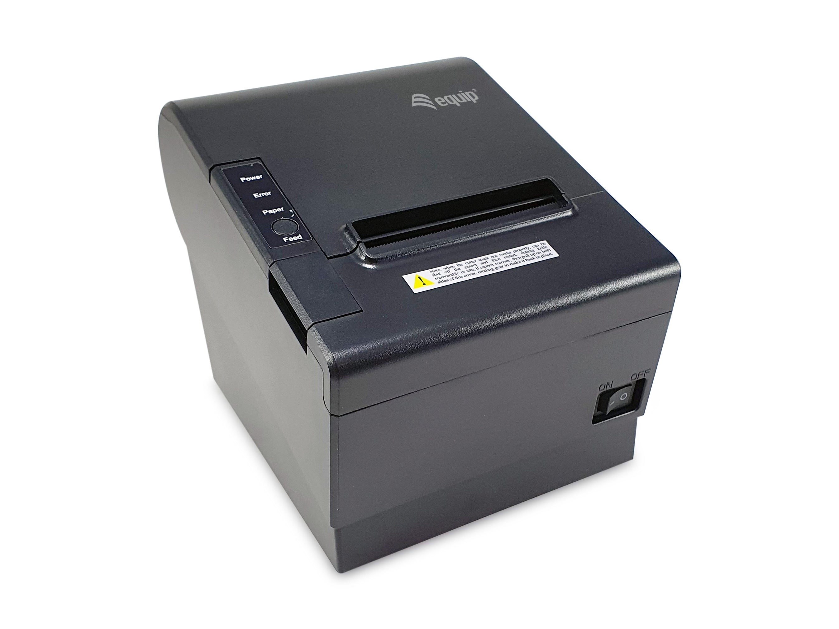 EQUIP 80mm Thermal POS Receipt Printer with Auto Cutter USB/Ethernet/Serial/Cash Drawer connection