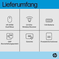 HP INC. Z3700 Wireless Mouse - Black