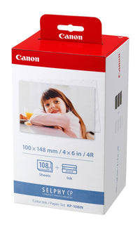 CANON KP-108IN photopaper plus ink cyan, magenta, yellow