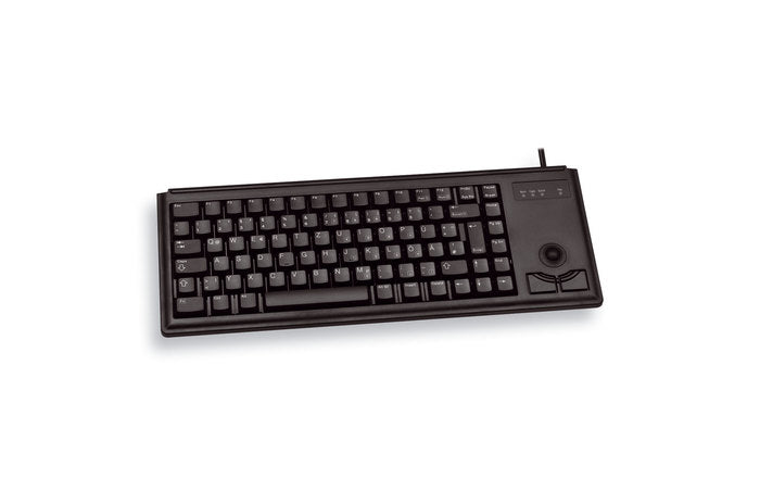 CHERRY G84-4400 TRACKBALL - Mechanical Keyboard - Corded - QWERTY - Black