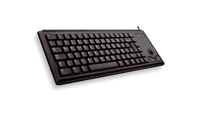 CHERRY G84-4400 TRACKBALL - Mechanical Keyboard - Corded - QWERTY - Black