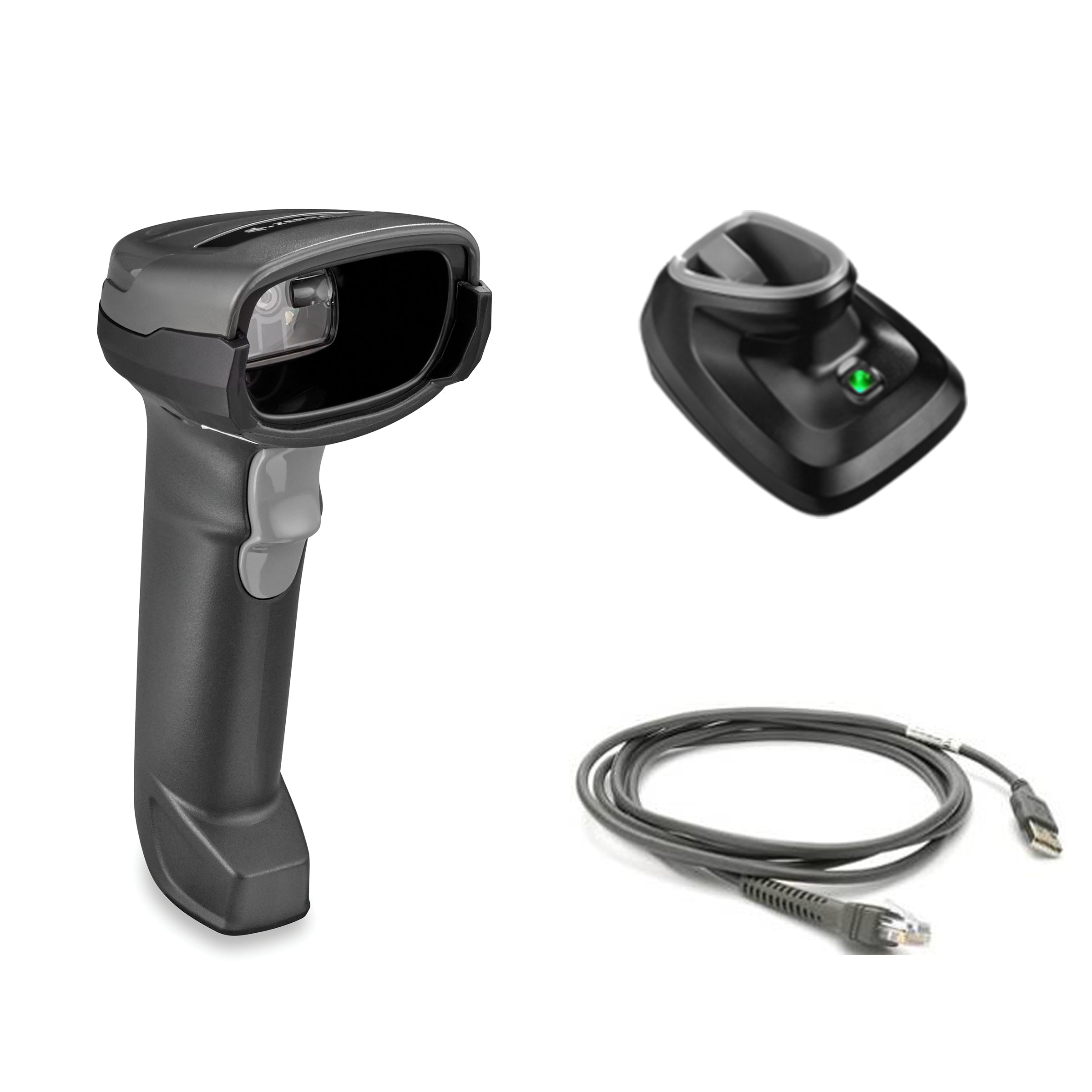 ZEBRA DS2278-SR Handheld Scanner - USB - BT-Cradle