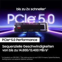 SAMSUNG 9100 PRO PCIe 5.0 x4 NVMe M.2 SSD 4TB