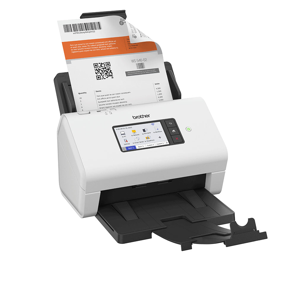 BROTHER ADS-4900W - Professional Desktop Document Scanner - RJ45 / WiFi / USB