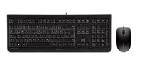 CHERRY DC 2000 - Desktop set - Corded - AZERTY - Black