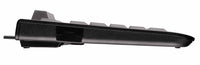 CHERRY KC 1000 SC - Keyboard - Corded - AZERTY - Black