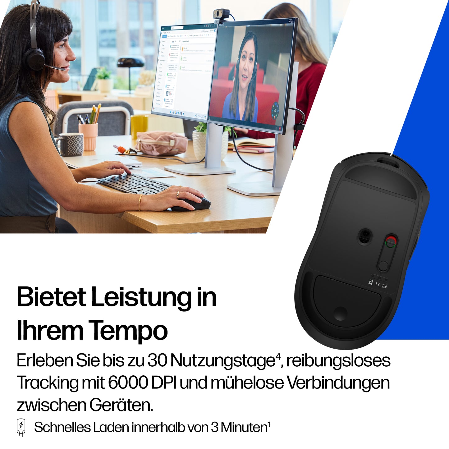 HP INC. 705 Rechargeable Wireless Mouse