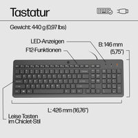 HP INC. 150 Wired Keyboard and Mouse - QWERTY