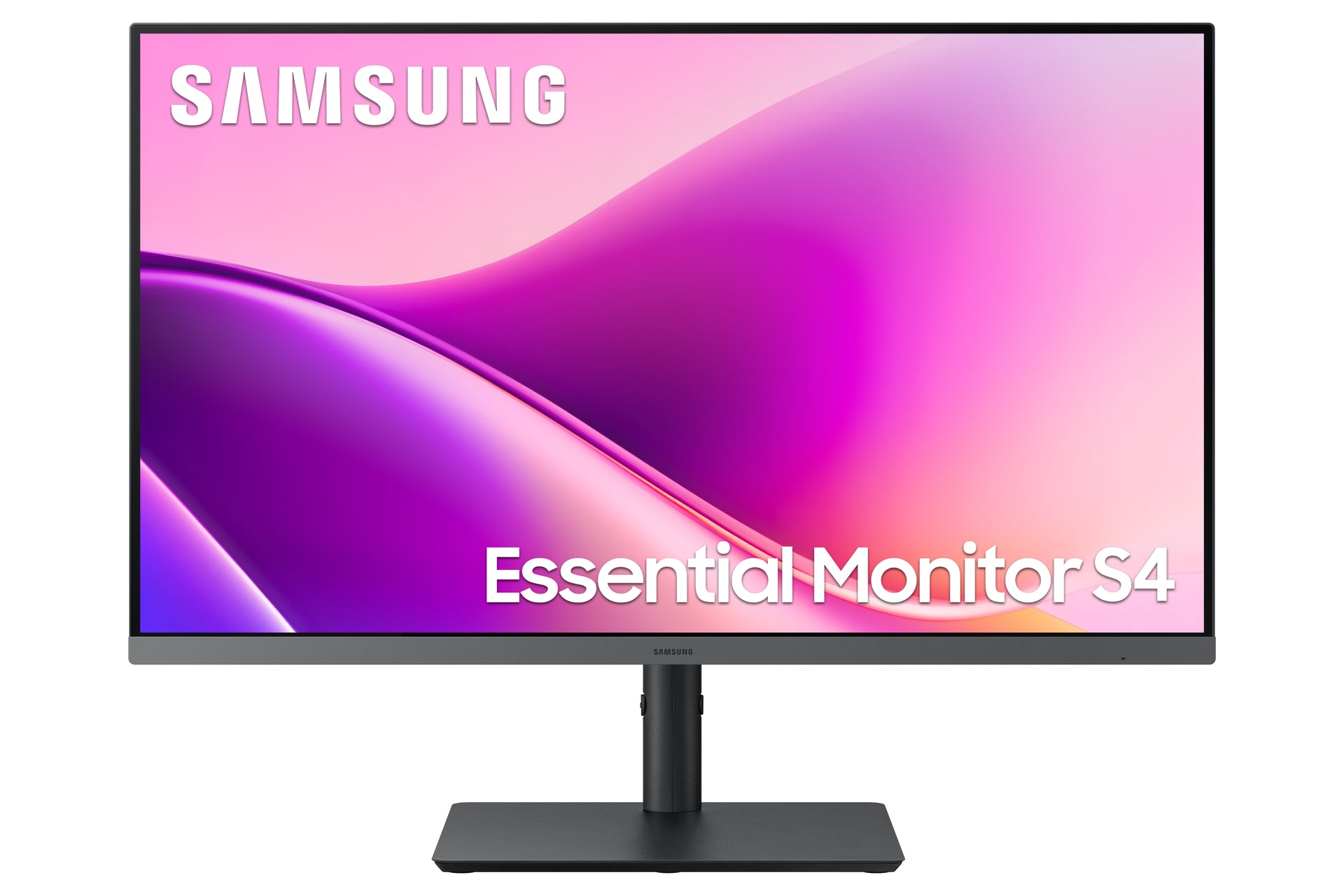 SAMSUNG Essential S4 - S43UF - 27 inch - Full HD IPS LED Monitor - 1920x1080 - Pivot / HAS / RJ45 / USB-C