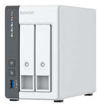 QNAP ARM 4-core Cortex-A55 2.0GHz - NAS Tower - 2x 3.5-inch SATA 6Gb/s