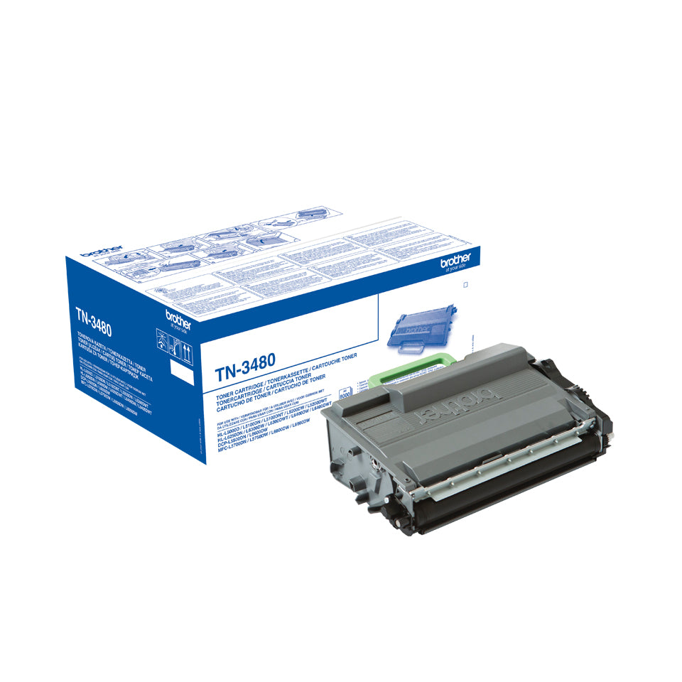 BROTHER TN3480 Toner Cartridge Black High Yield contract toner