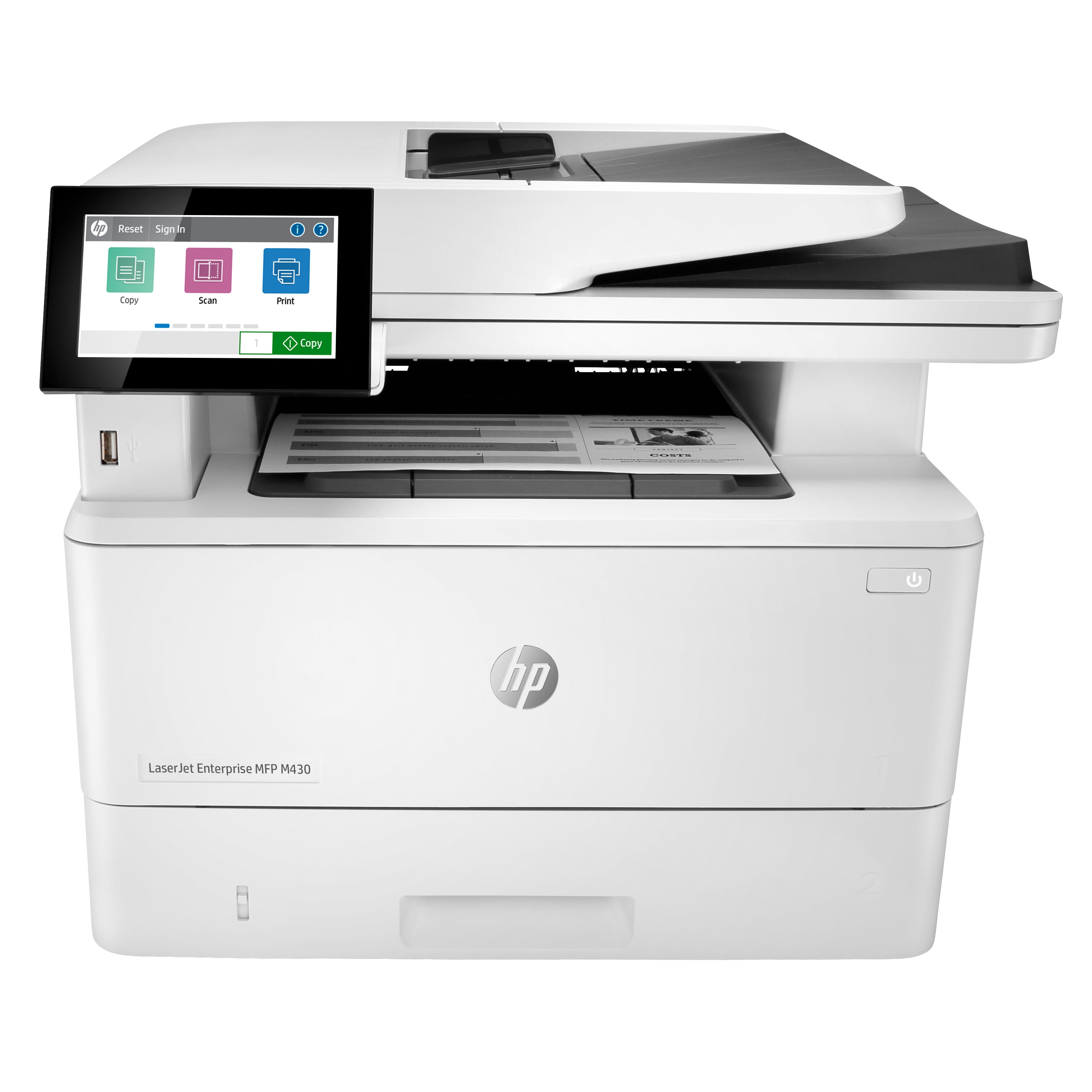 HP INC. LaserJet Enterprise MFP M430f Printer