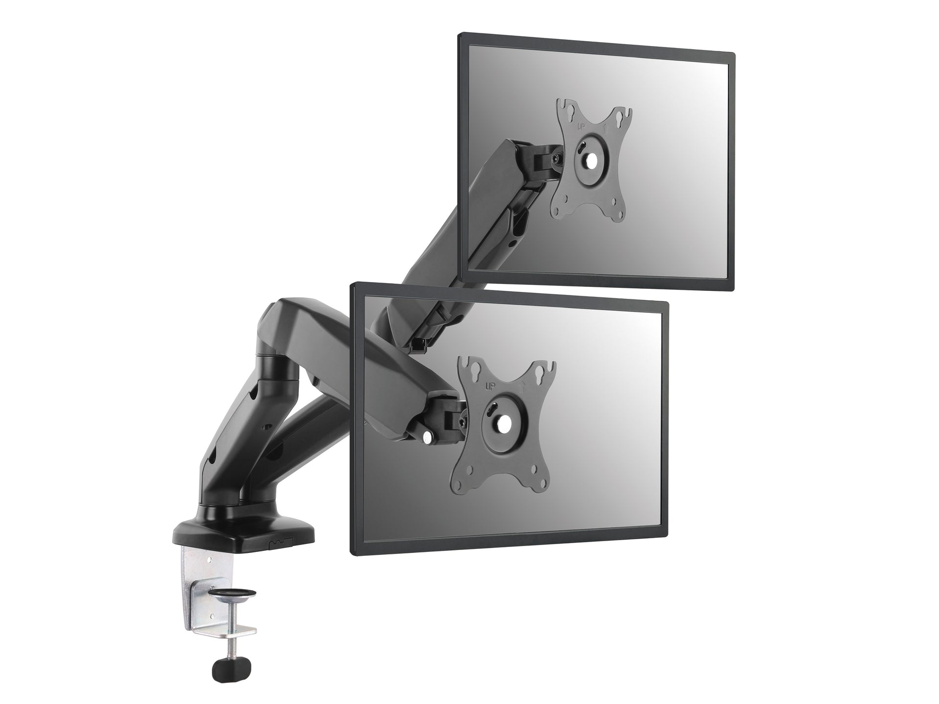 EQUIP 17 inch - 32 inch Interactive Desk Mount Dual Monitor Bracket