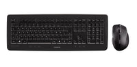 CHERRY DW 5100 - Desktop set - Wireless - AZERTY - Black