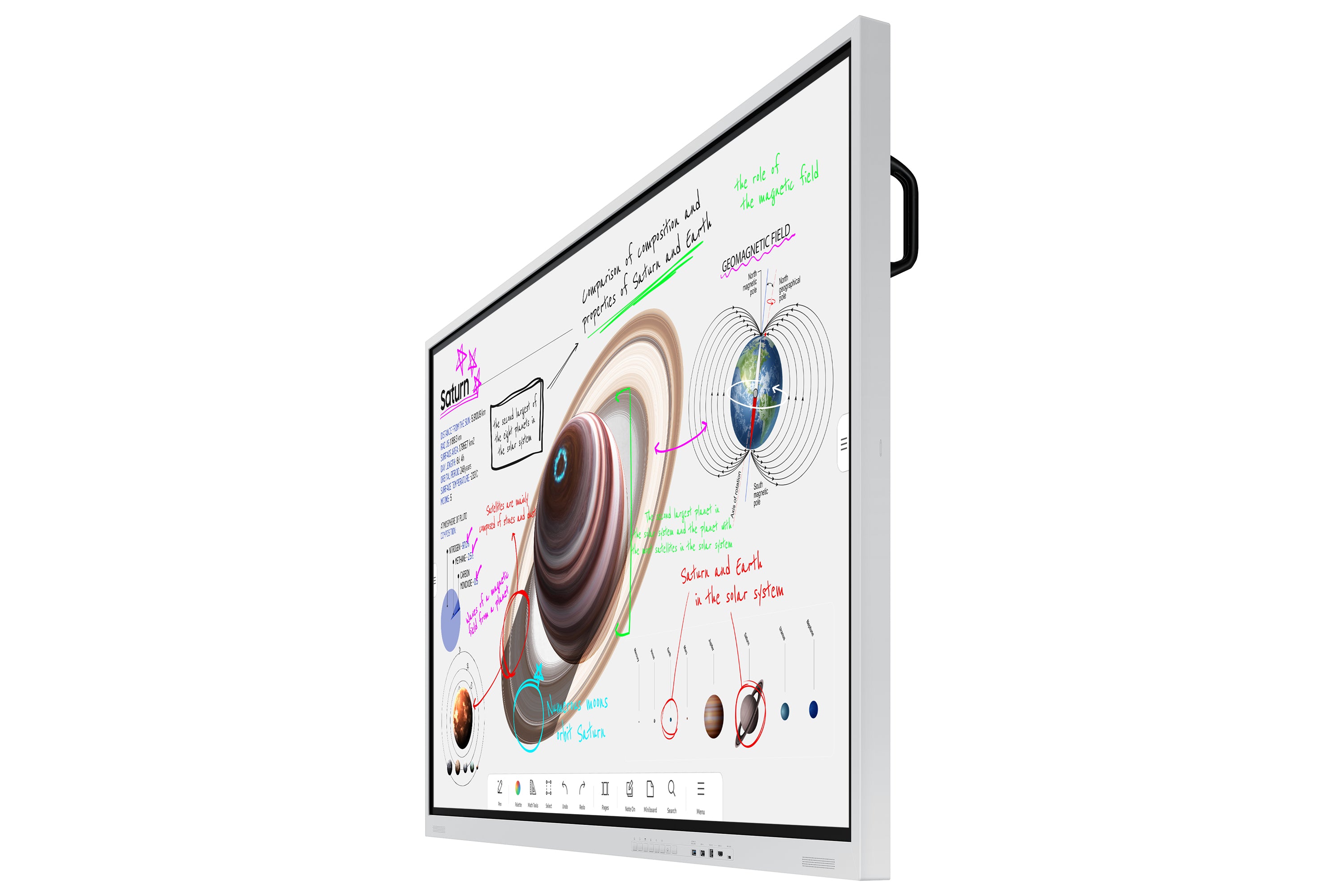 SAMSUNG WMB Series - Flip Pro - 85 inch Touch - 4K Ultra HD Interactive Display - 16/7