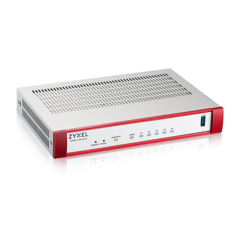 ZYXEL USG FLEX 50 H - 5 Gigabit user-definable ports - 1 USB with 1 YR Gold Security Pack