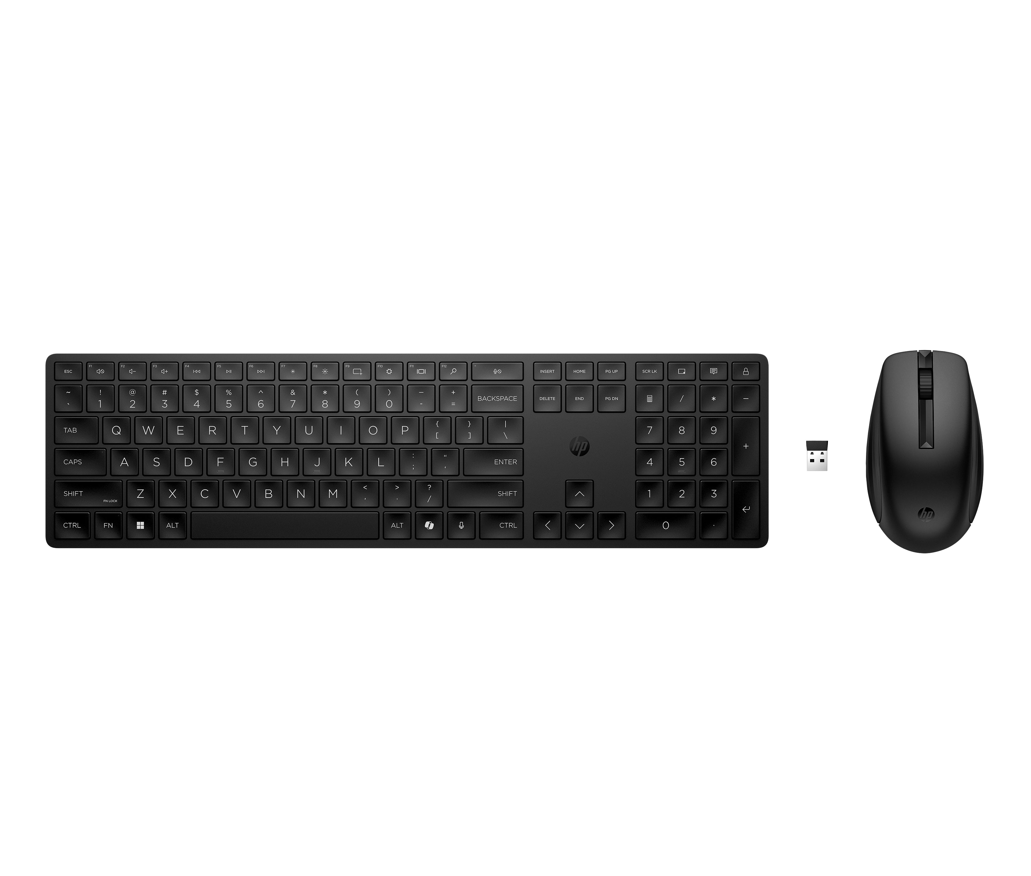 HP INC. 655 Wireless Keyboard and Mouse Combo - QWERTY