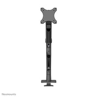 NEOMOUNTS NEXT One Single Monitor Arm - 17-49inch - 1-18 kg (curved 15 kg) - Gas Spring - 180 Degrees - Stop Mechanism - Topfix - Black
