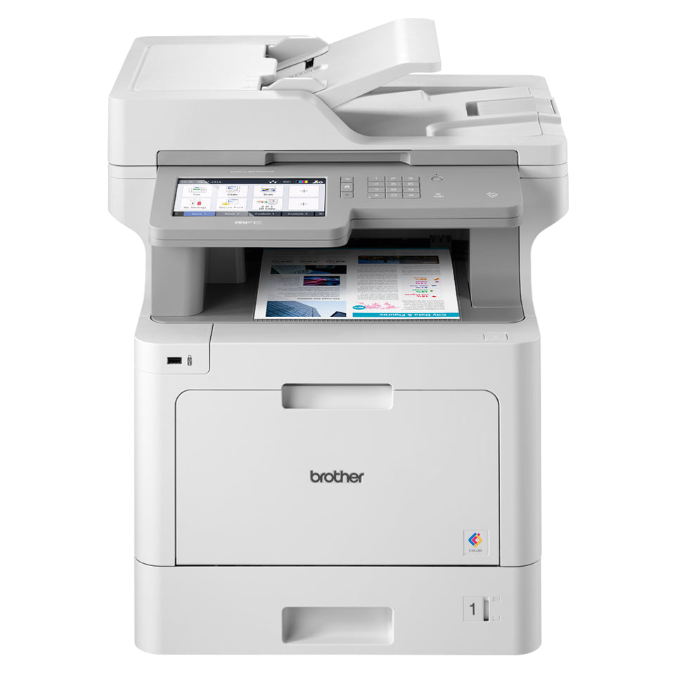 BROTHER MFC-L9570CDW - Multifunctional Printer A4 - 2400 x 600 DPI - 31 ppm - Wifi - White