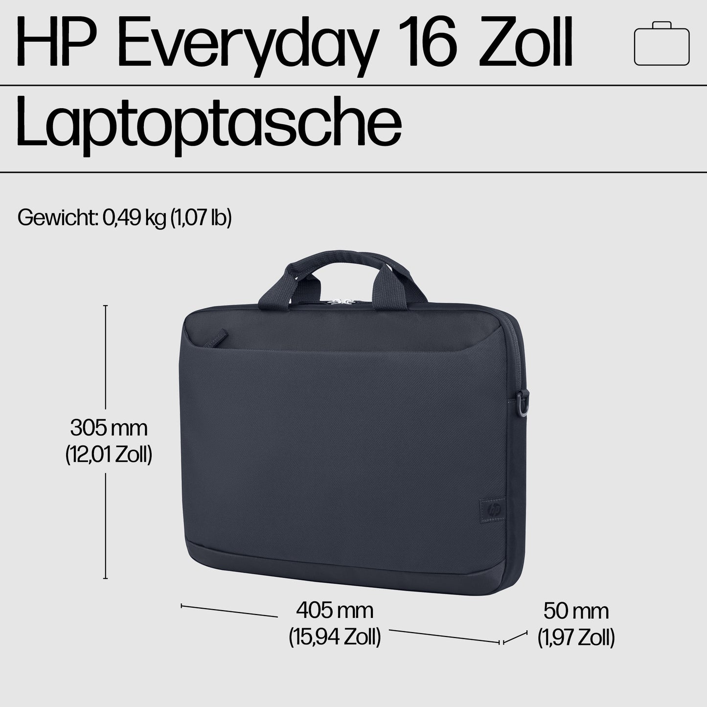 HP INC. 16 inch Everyday Laptop Briefcase