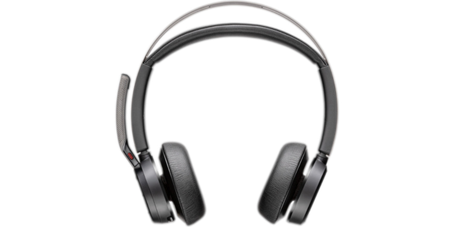 HP INC. Poly Voyager Focus 2 USB-C-C Headset + USB-C/A Adapter + Charging Stand