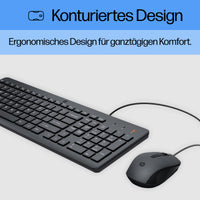 HP INC. 150 Wired Keyboard and Mouse - QWERTY
